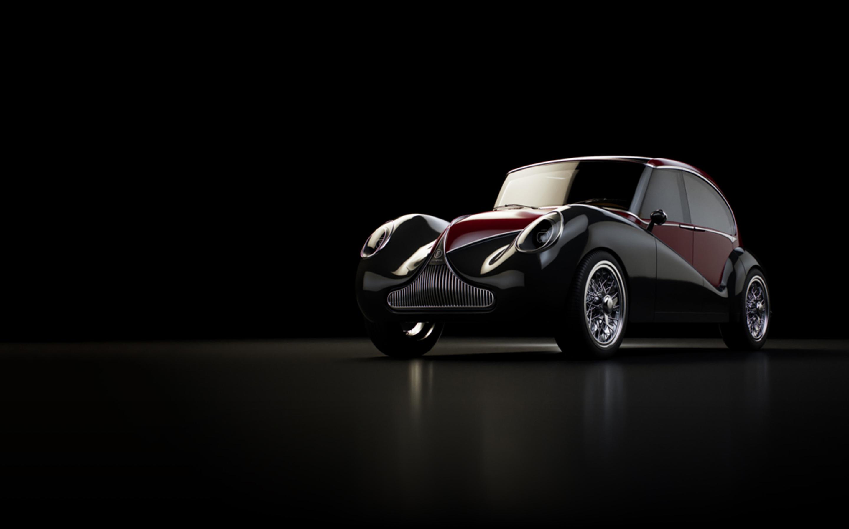 Model O1 in dim light